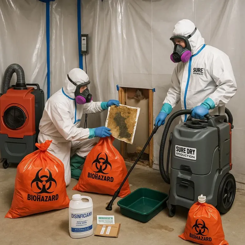 Contaminated Water Handling Protocols process in Middlebury, CT